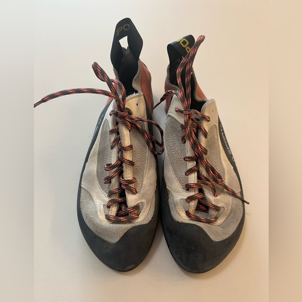 LA Sportiva rock climbing shoe